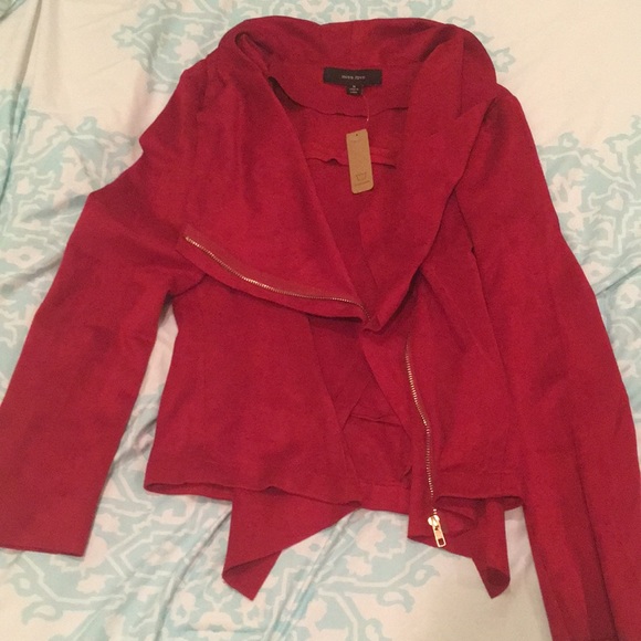 Red Suede Jacket - Picture 4 of 4
